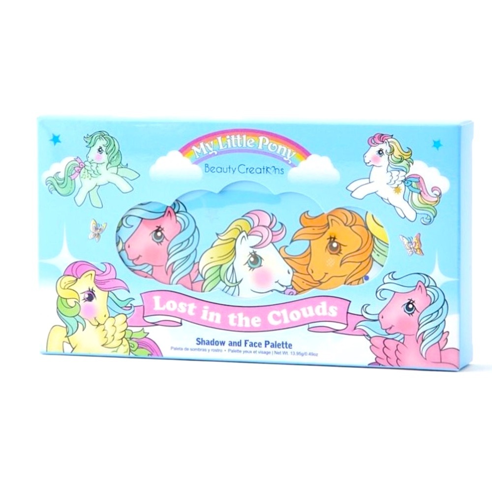 MIB Beauty Creations X My Little Pony Lost In The Clouds Eye Shadow/Face Palette